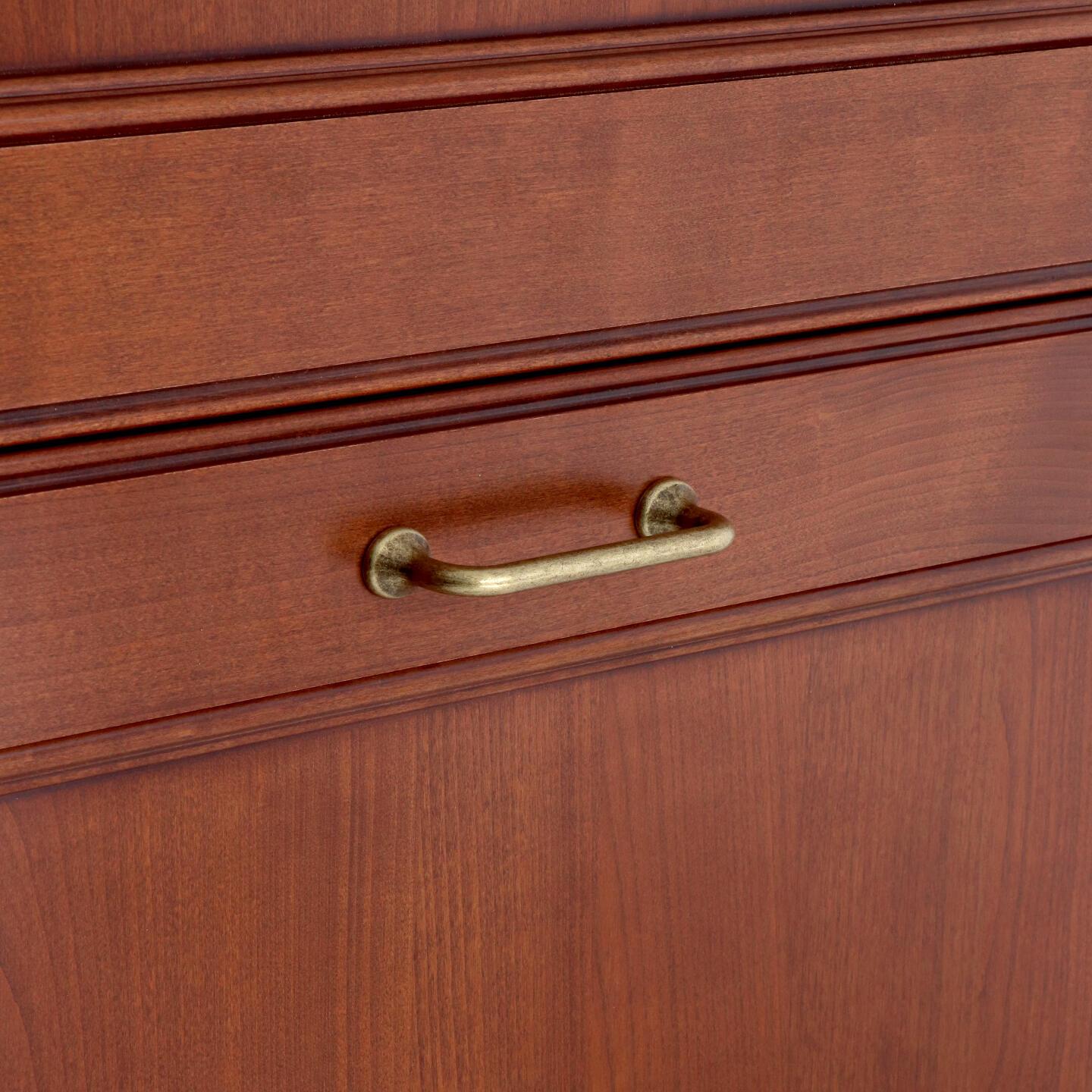 Poignée pour meubles en zamac Entraxe 96mm Florence antique - Marron, Zamak - Image 5