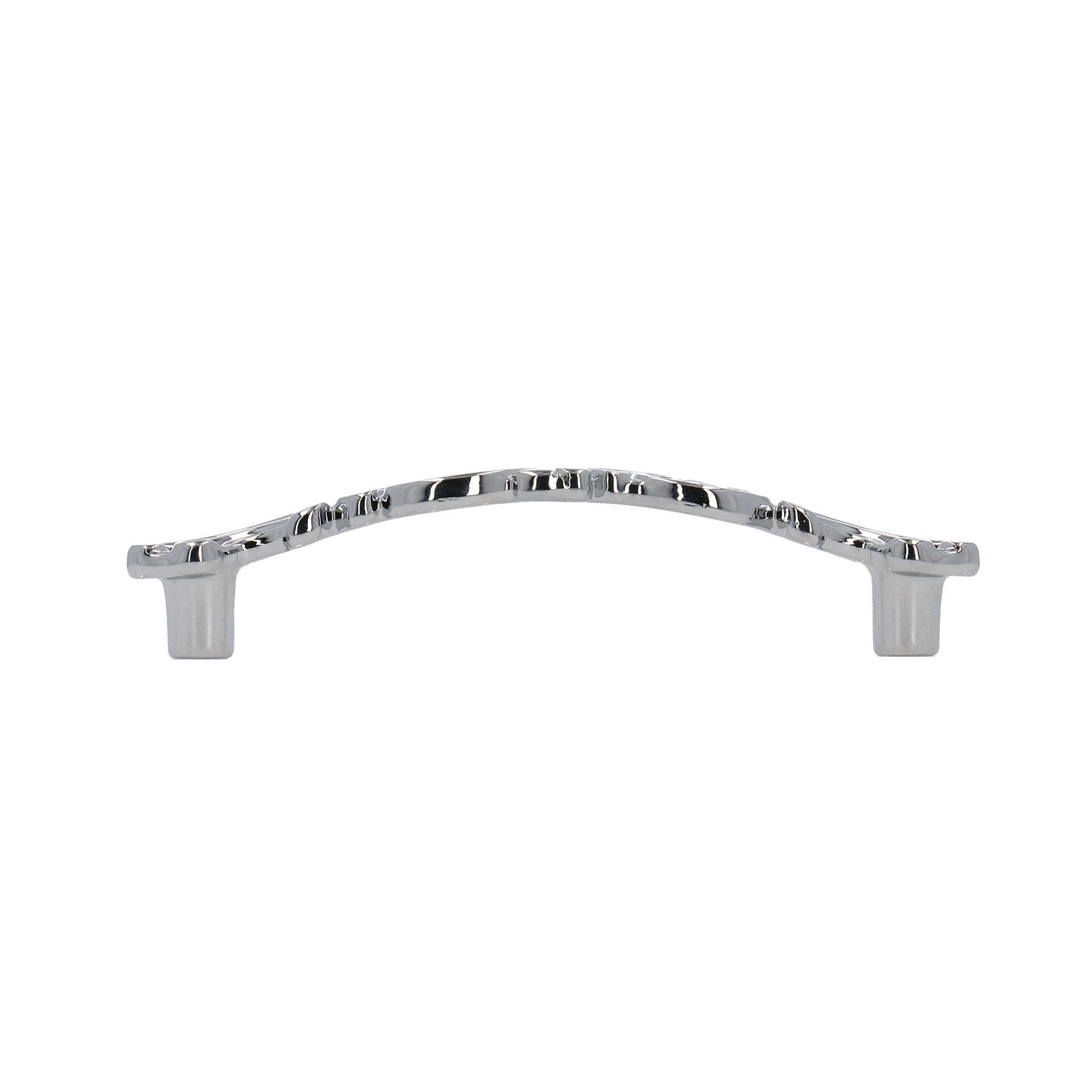 Poignée pour meubles en zamac Entraxe 96mm chrome poli - Gris / argent, Zamak - immagine 2