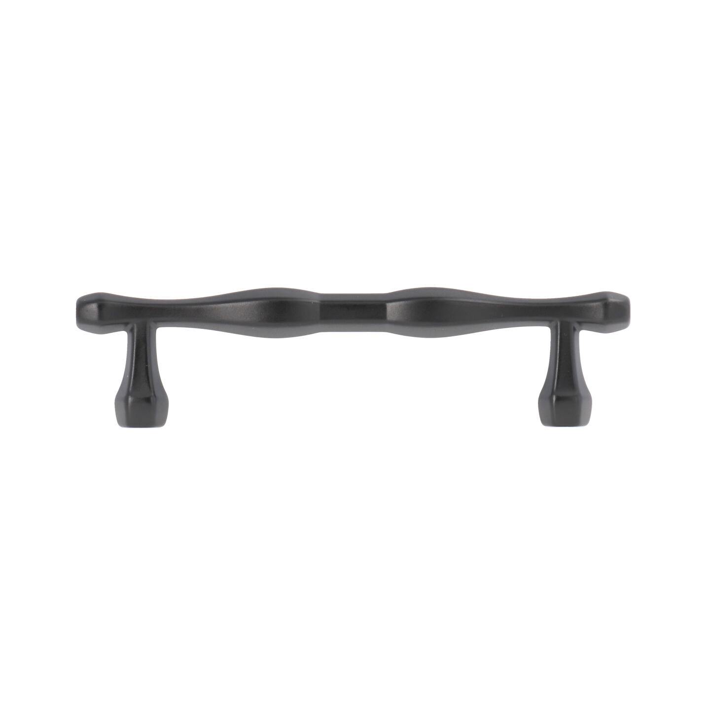 Poignée pour meubles en zamac Entraxe 96mm Vernis noir mat - Zamak - Image 3