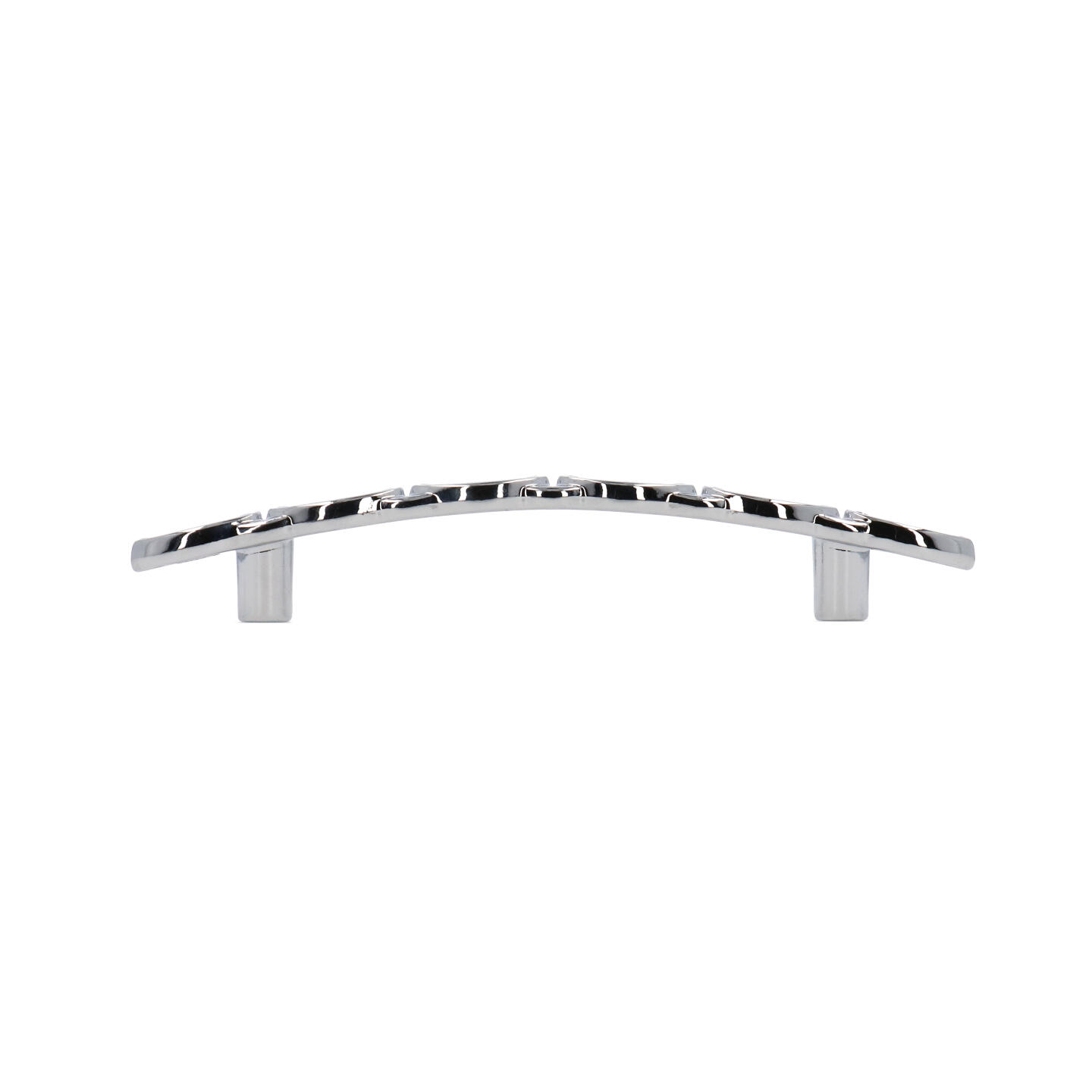 Poignée pour meubles en zamac Entraxe 96mm chrome poli - Gris / argent, Zamak – Image 2