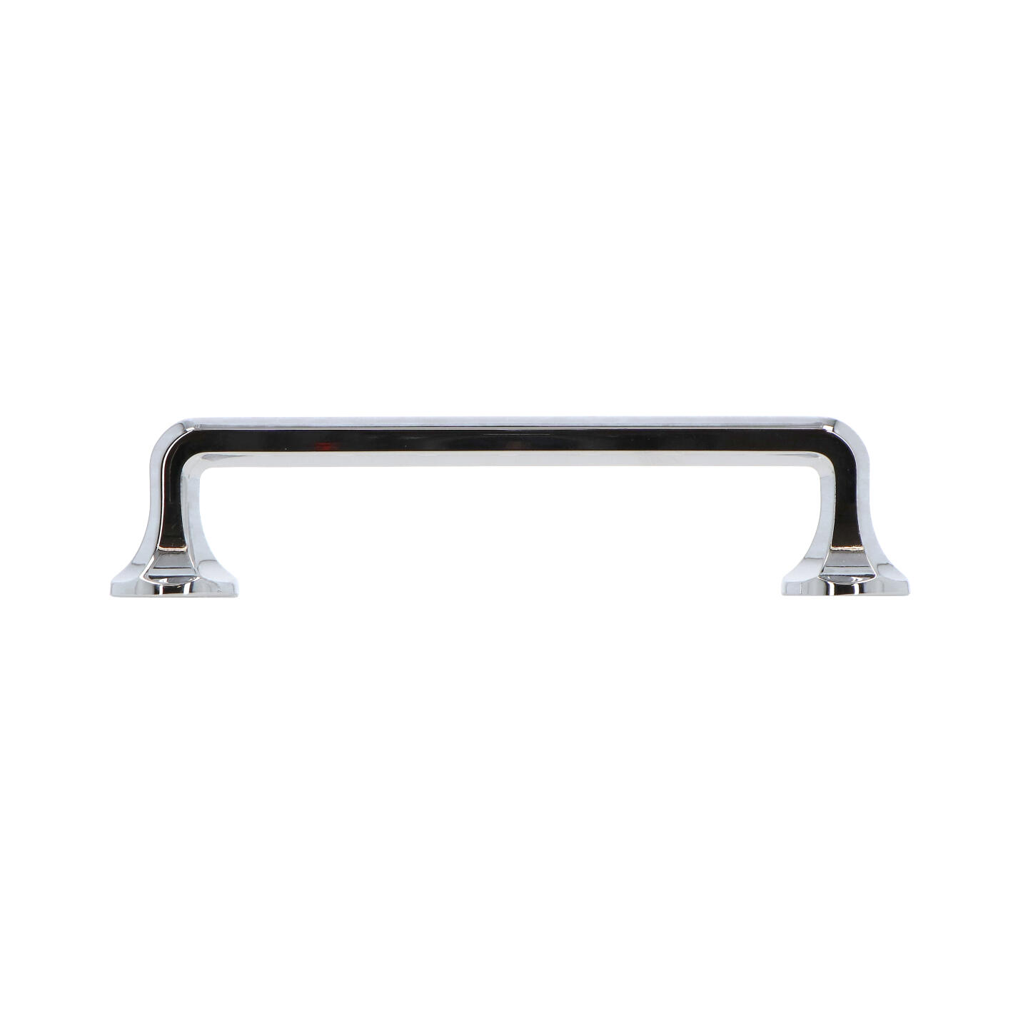 Poignée pour meubles en zamac Entraxe 128mm chrome poli - Gris / argent, Zamak – Image 2