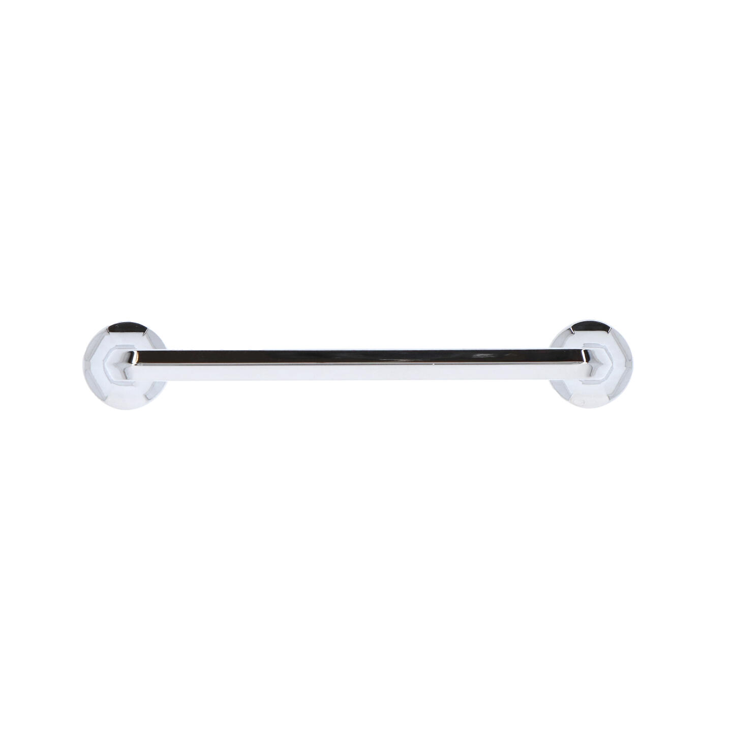 Poignée pour meubles en zamac Entraxe 128mm chrome poli - Gris / argent, Zamak – Image 3