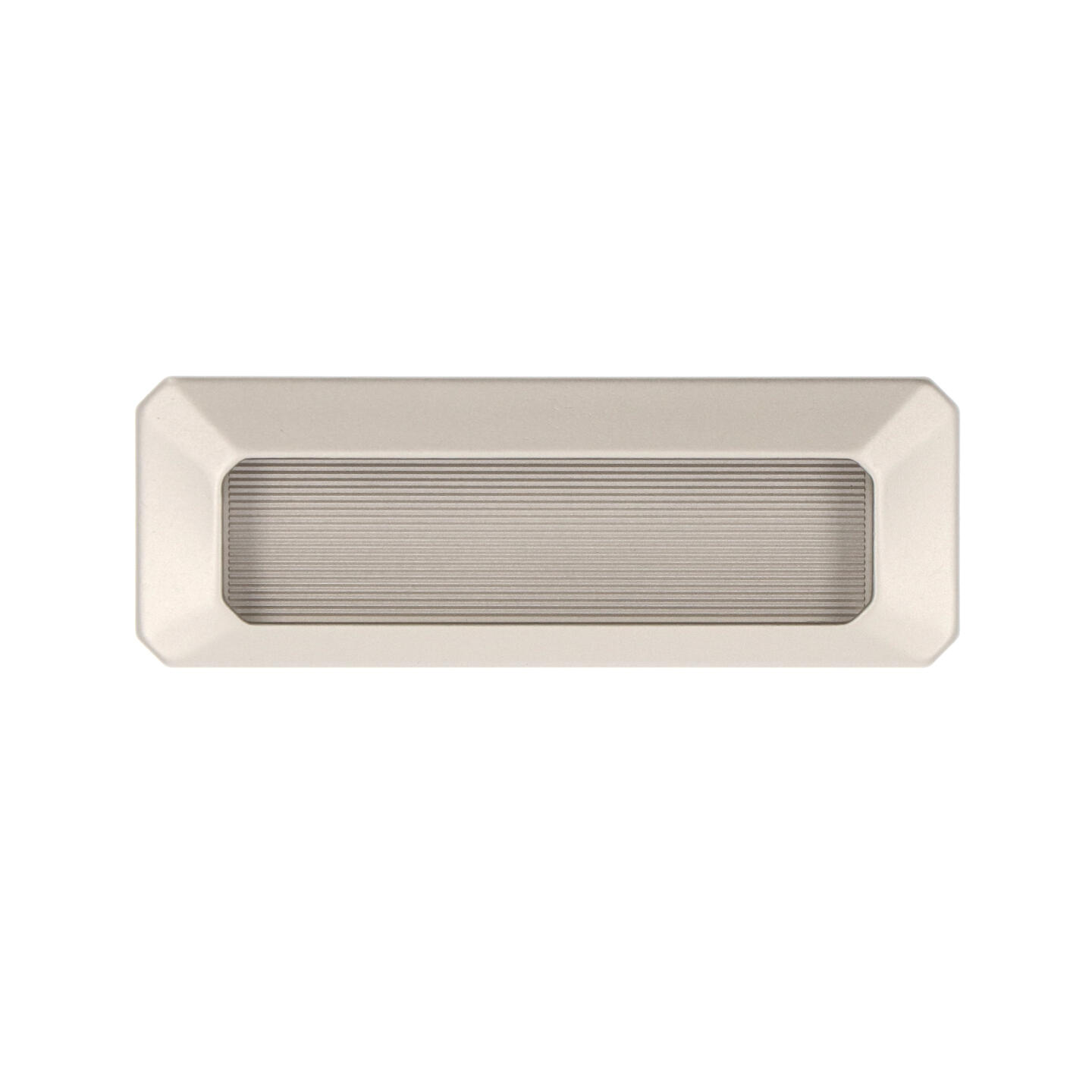 Poignée encastrées en zamac Entraxe 96mm Alucover platine - Anthracite, Zamak - Image 3