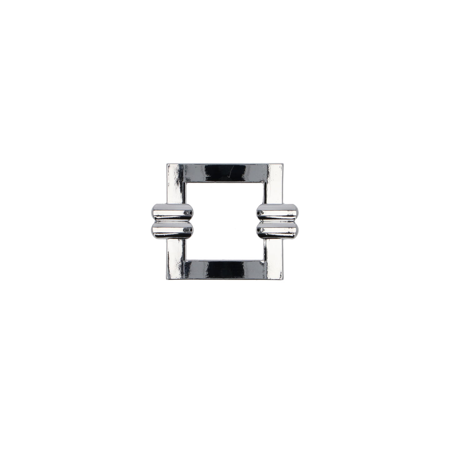 Bouton pour meubles en zamac Entraxe 32mm chrome poli - Gris / argent, Zamak - Image 3