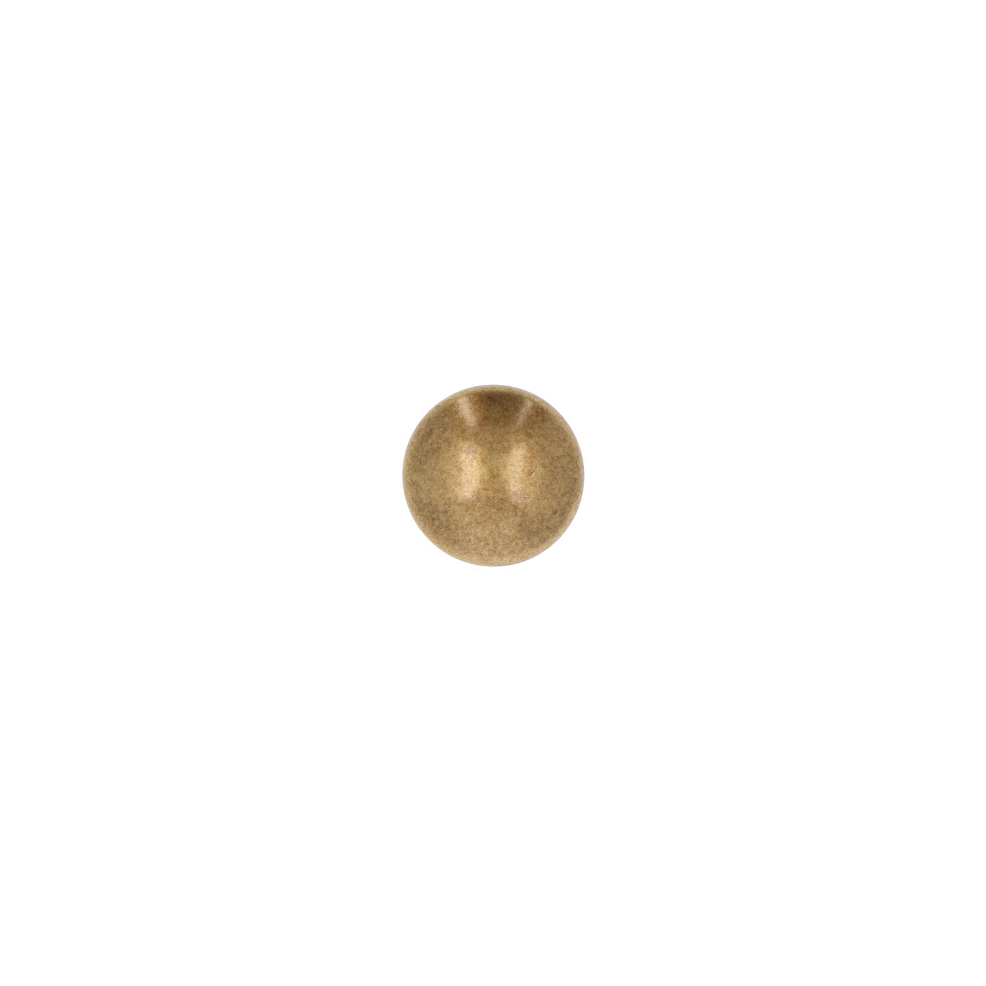 Bouton pour meubles en zamac Diamètre 25mm Florence antique - Marron, Zamak - Image 3