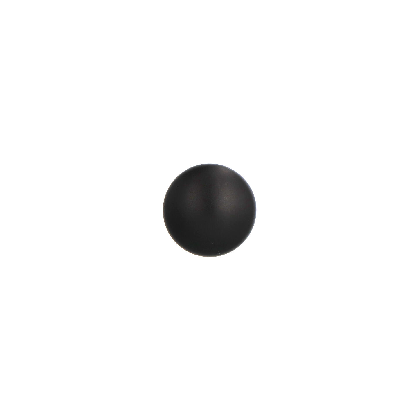 Bouton pour meubles en zamac Diamètre 25mm Vernis noir mat - Zamak – Image 3