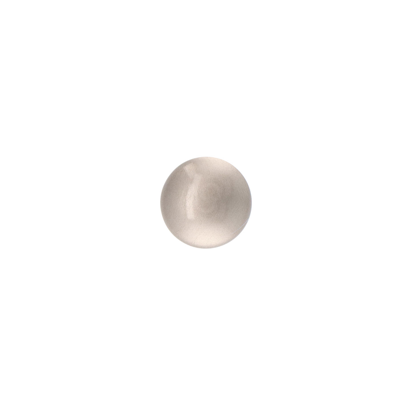 Bouton pour meubles en zamac Diamètre 30mm Vernis nickel satiné Lot de 6 - Gris / argent, Zamak - Imagen 3