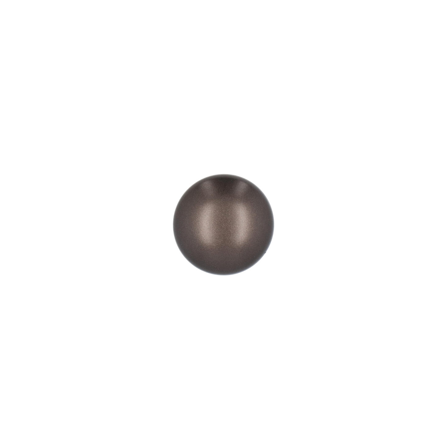 Bouton pour meubles en zamac Diamètre 30mm Brun alu - Marron, Zamak – Image 3