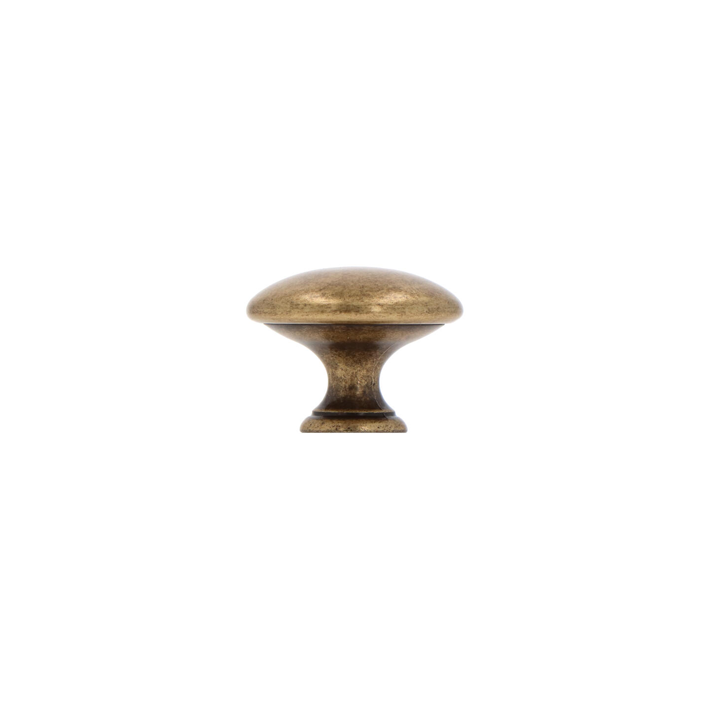 Bouton pour meubles en zamac Diamètre 35mm Florence antique Lot de 6 - Marron, Zamak - Imagen 2