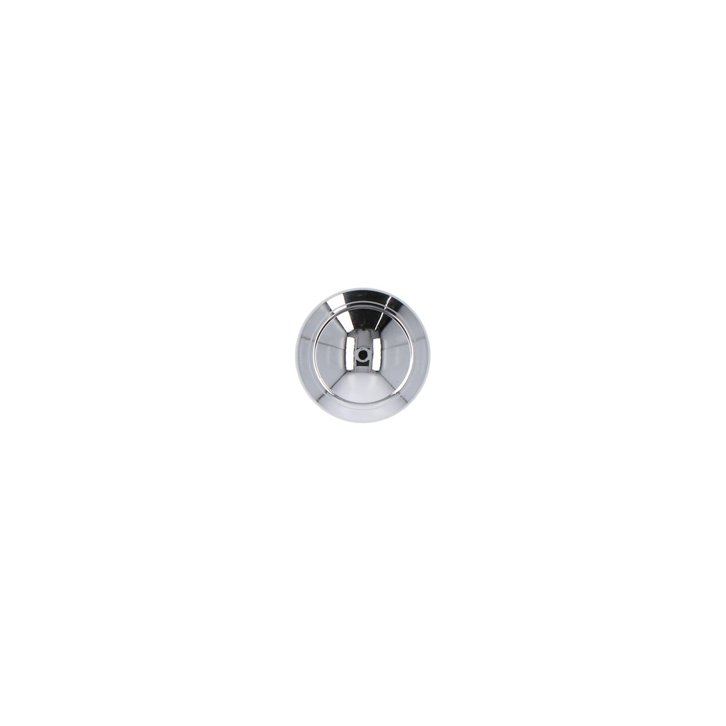 Bouton pour meubles en zamac Diamètre 25mm chrome poli - Gris / argent, Zamak - immagine 3