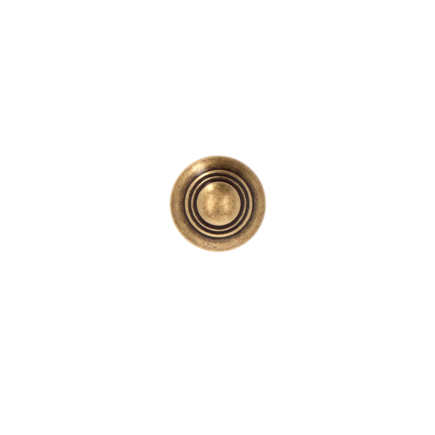 Bouton pour meubles en zamac Diamètre 30mm Florence antique - Marron, Zamak – Image 3