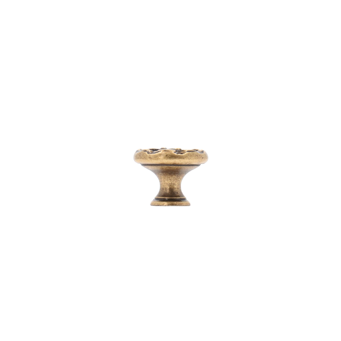 Bouton pour meubles en zamac Diamètrexe 25 Florence antique - Marron, Zamak - immagine 2