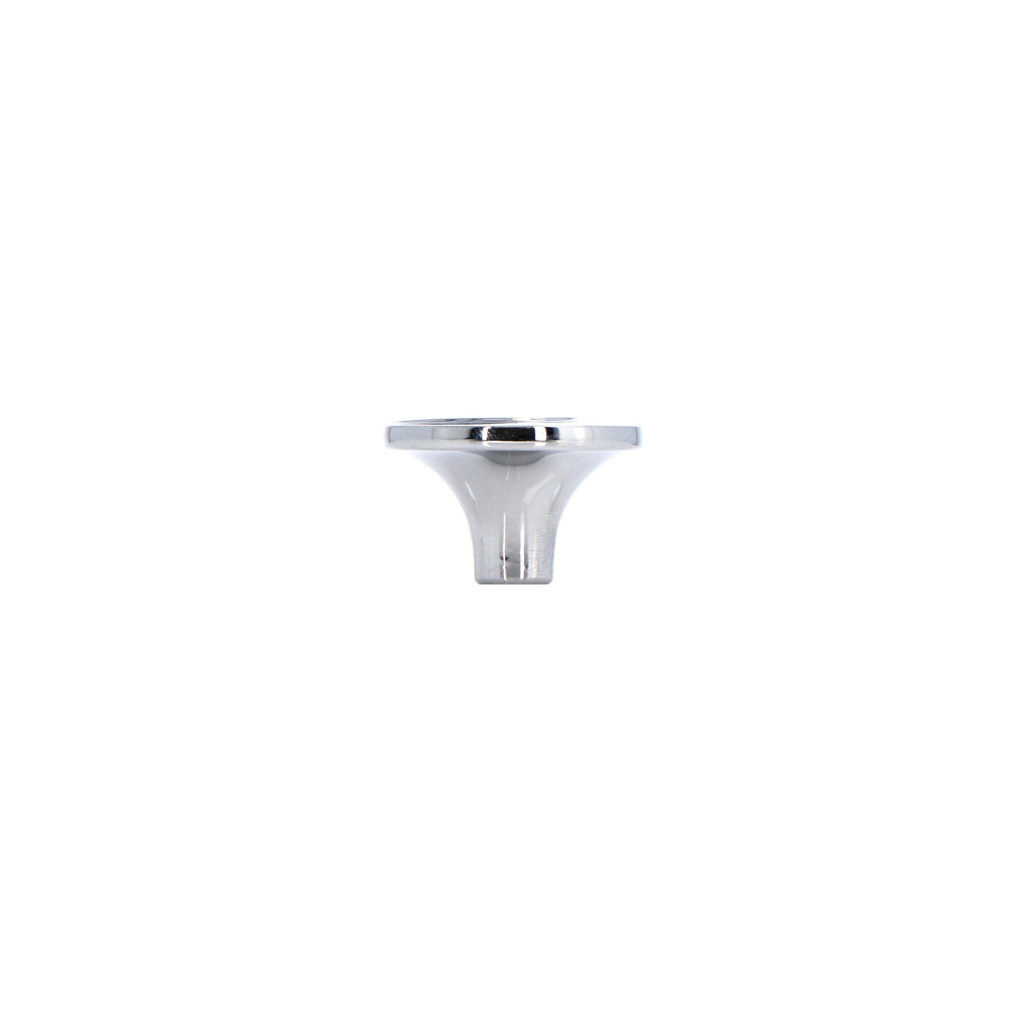 Bouton pour meubles en zamac Diamètre 30mm chrome poli - Gris / argent, Zamak – Image 2