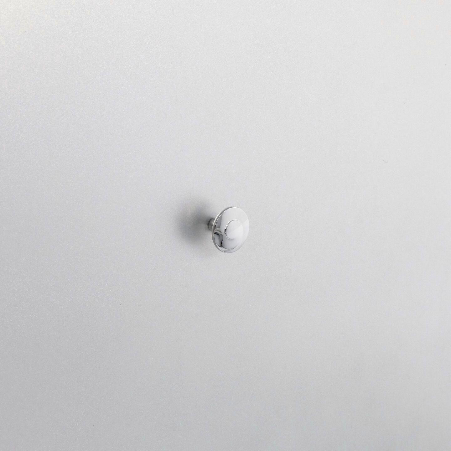 Bouton pour meubles en zamac Diamètre 30mm chrome poli - Gris / argent, Zamak – Image 5