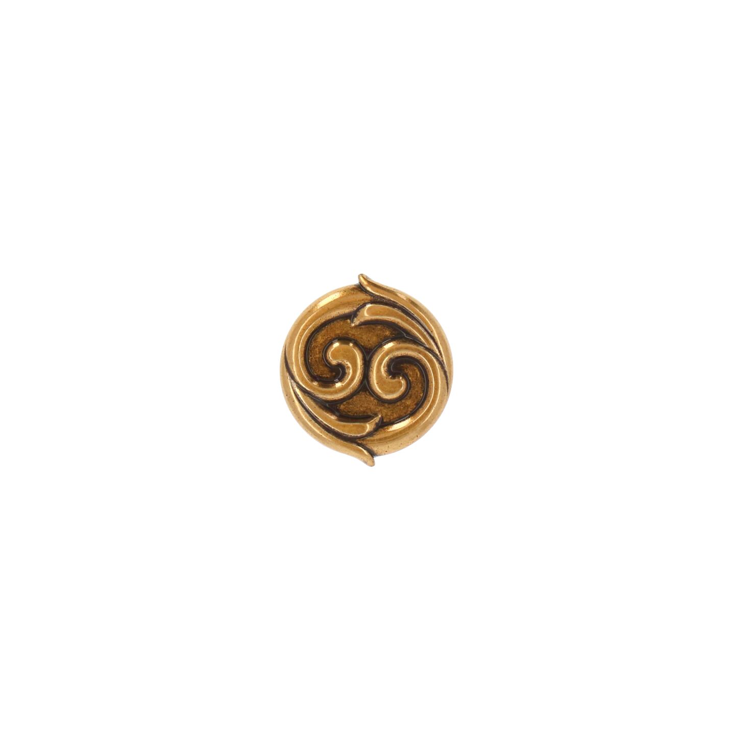 Bouton pour meubles en zamac Diamètre 32mm orvale - Orange / cuivré, Zamak - immagine 3