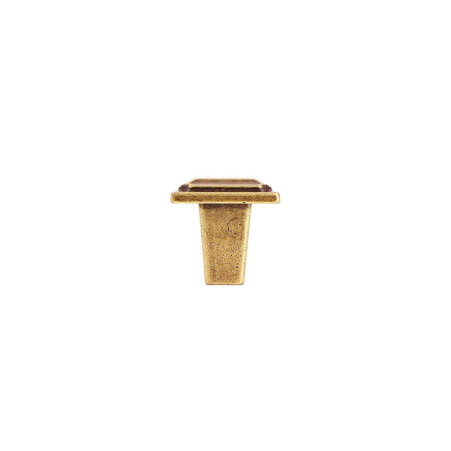 Bouton pour meubles en zamac Diamètre 28mm x 28 Florence antique - Marron, Zamak – Image 2