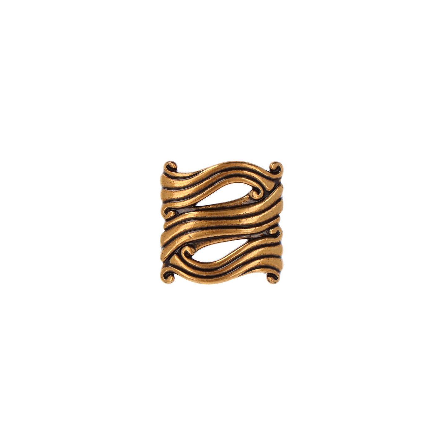 Bouton pour meubles en zamac Diamètre 38mm x 24 orvale - Orange / cuivré, Zamak – Image 3