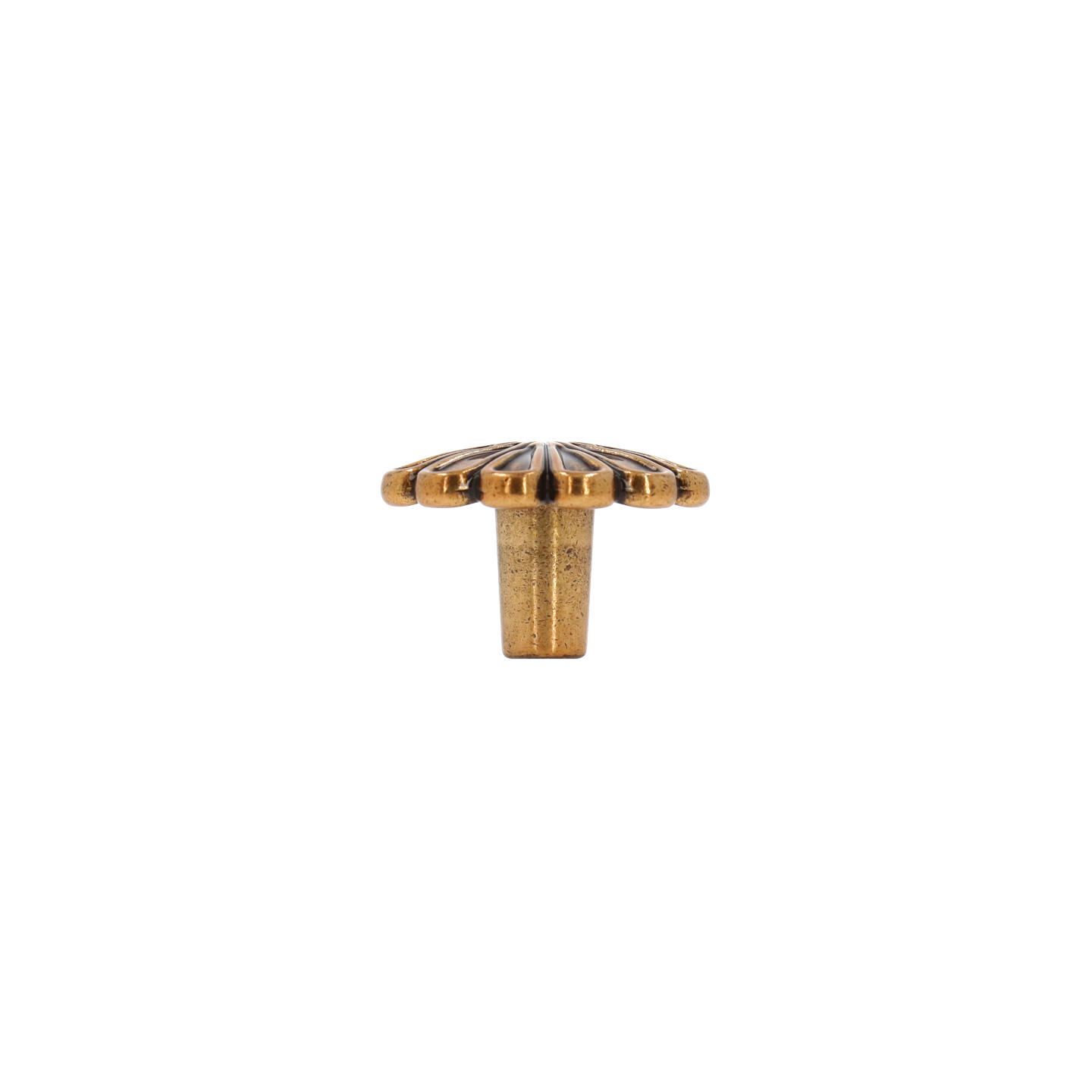 Bouton pour meubles en zamac Diamètre 35mm x 23 orvale - Orange / cuivré, Zamak - Image 2