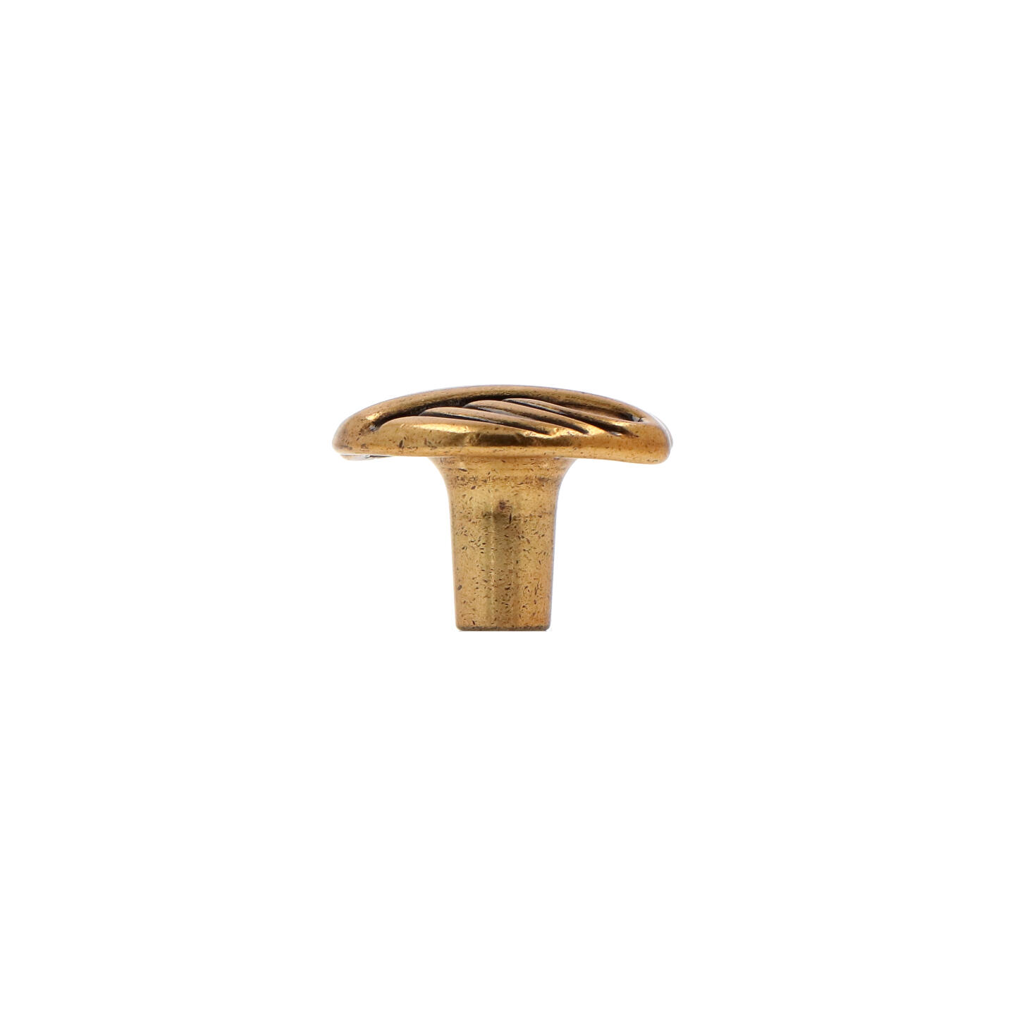 Bouton pour meubles en zamac Diamètre 36mm x 23 orvale - Orange / cuivré, Zamak - Imagen 2