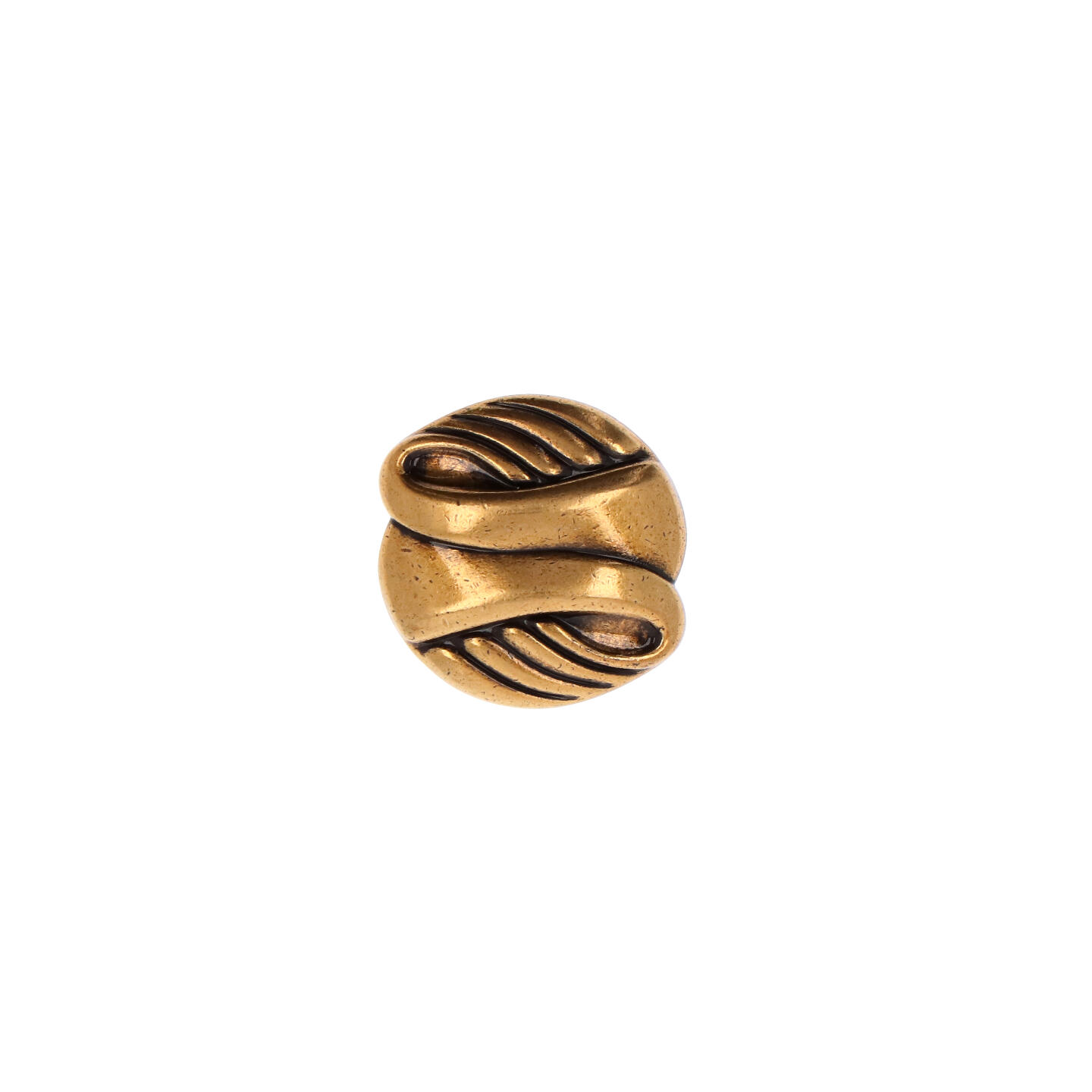 Bouton pour meubles en zamac Diamètre 36mm x 23 orvale - Orange / cuivré, Zamak - Imagen 3