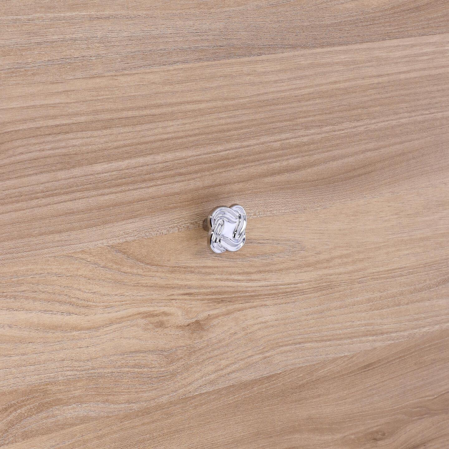 Bouton pour meubles en zamac Diamètre 36mm chrome poli - Gris / argent, Zamak - immagine 5