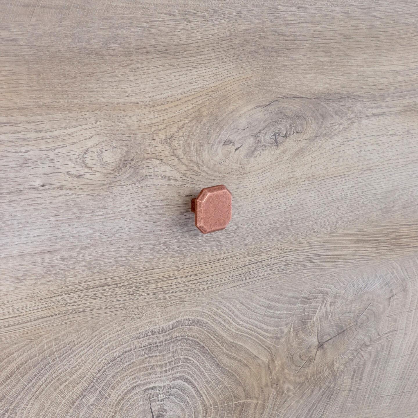 Bouton pour meubles en zamac Diamètre 32mm Vieux cuivre rustique - Orange / cuivré, Zamak - immagine 5