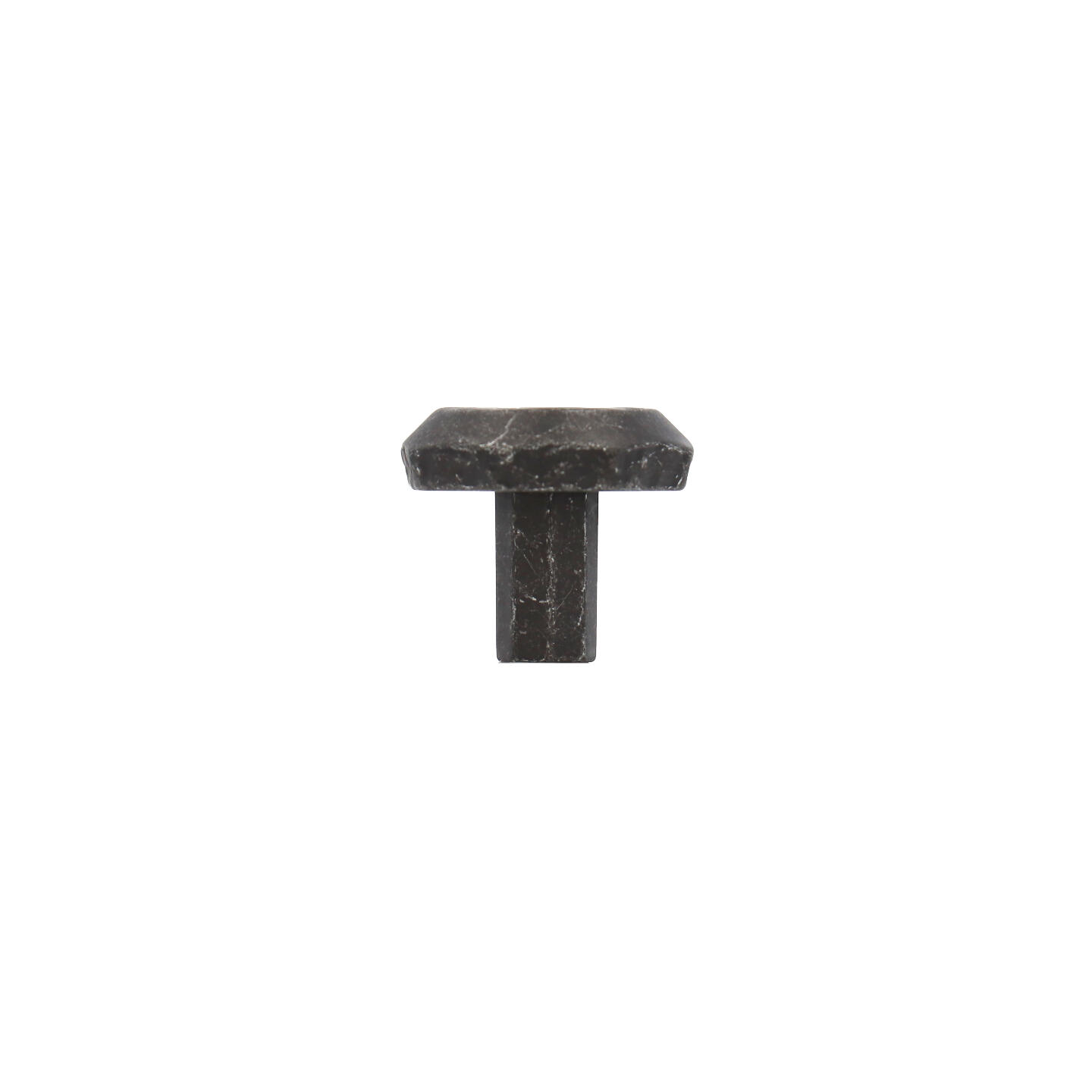 Bouton pour meubles en zamac Diamètre 32mm Fer noir vintage - Zamak – Image 2