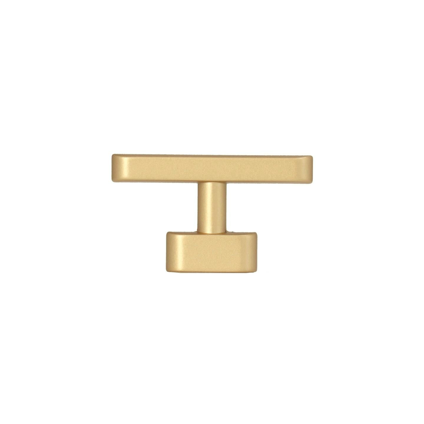 Bouton pour meubles en zamac Entraxe 16mm Alucover laiton - Jaune / doré, Zamak – Image 2