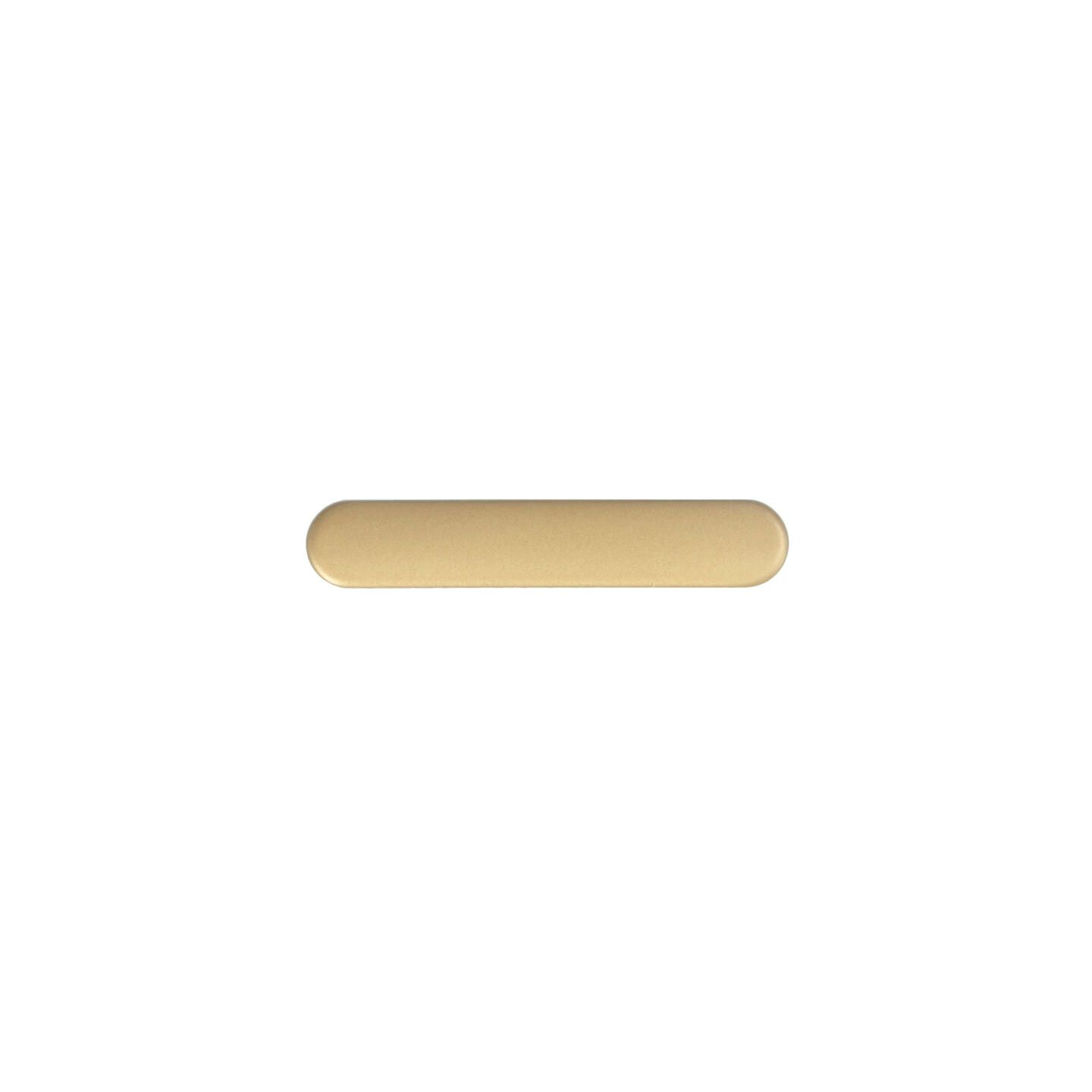 Bouton pour meubles en zamac Entraxe 16mm Alucover laiton - Jaune / doré, Zamak – Image 3