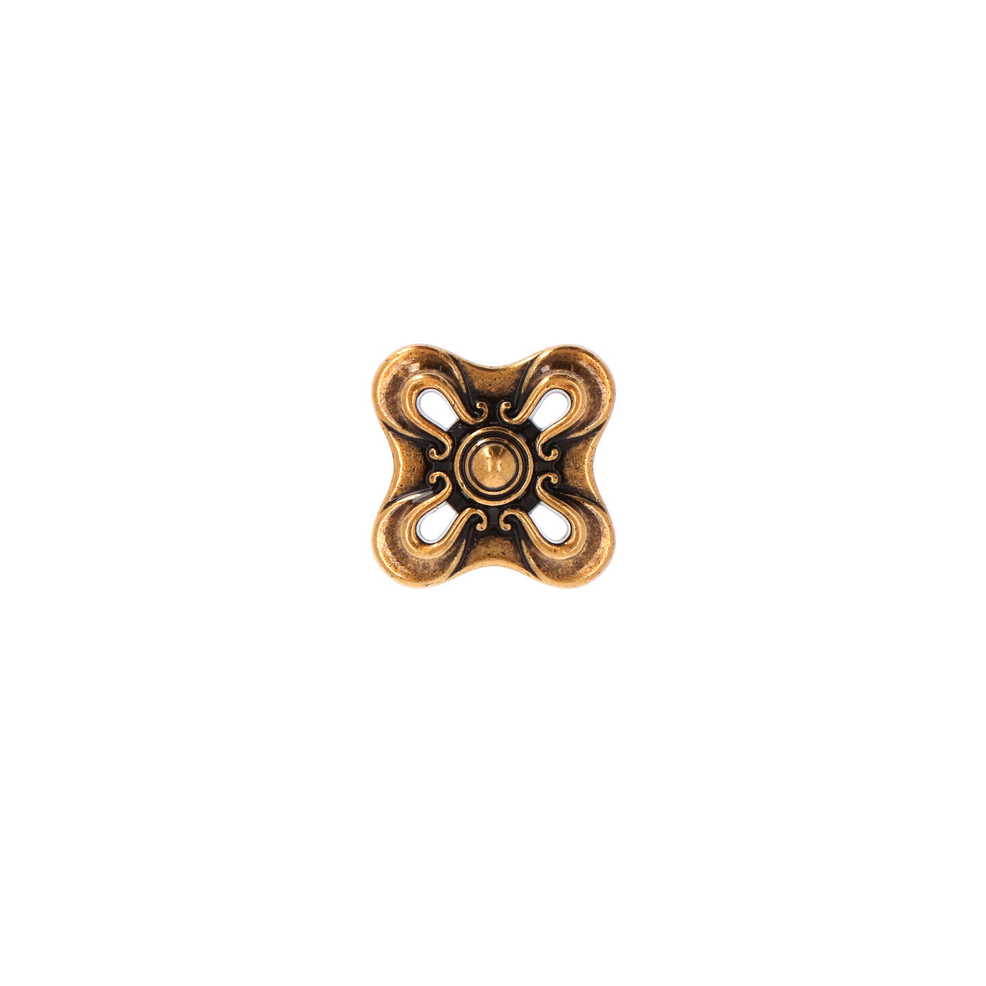 Bouton pour meubles en zamac Diamètre 34mm x 25 orvale - Orange / cuivré, Zamak – Image 3