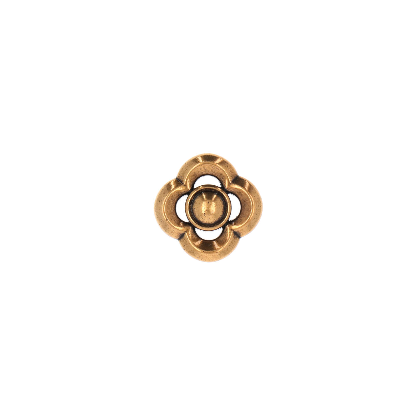 Bouton pour meubles en zamac Diamètre 32mm x 25 orvale - Orange / cuivré, Zamak - Image 3