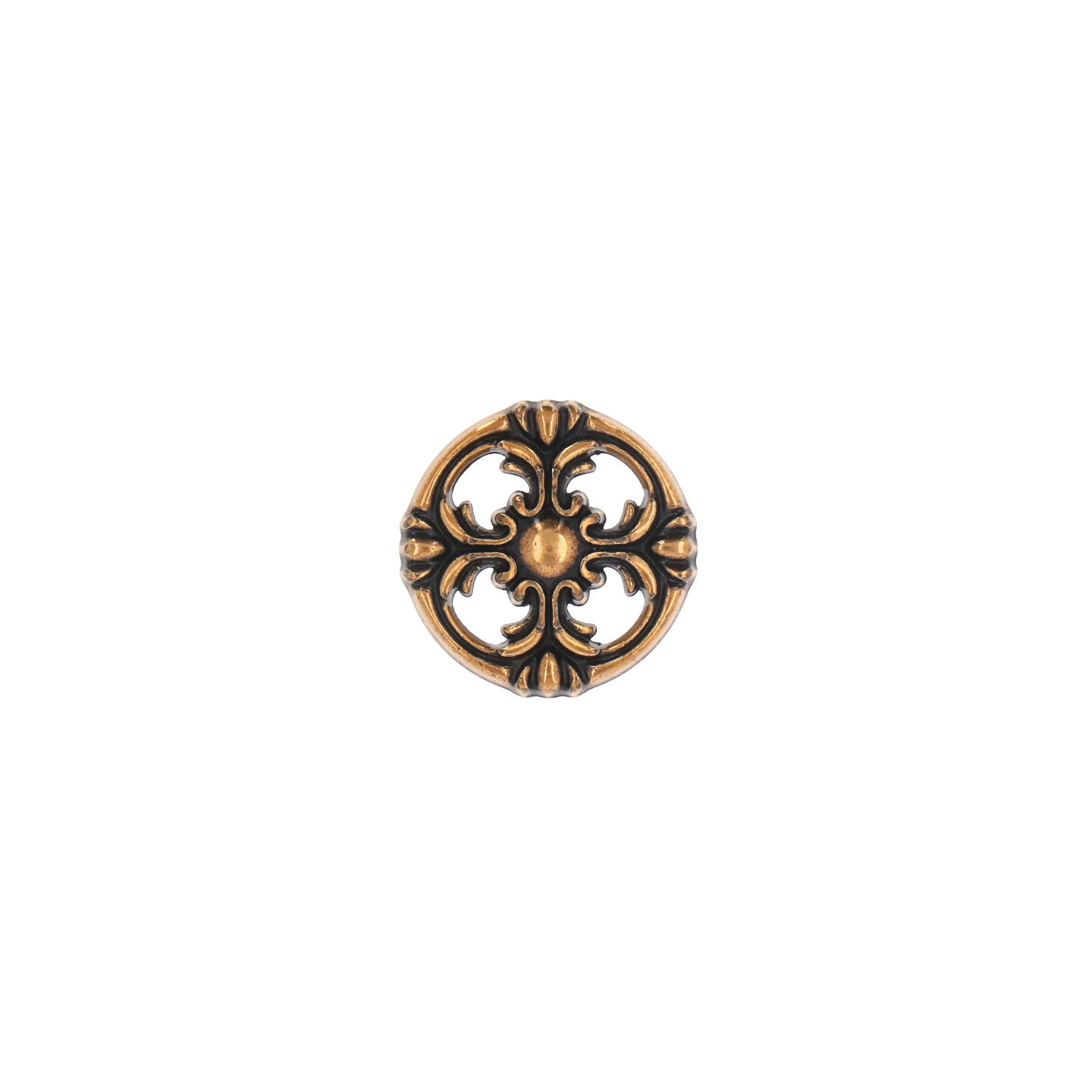 Bouton pour meubles en zamac Diamètre 36mm orvale - Orange / cuivré, Zamak – Image 3