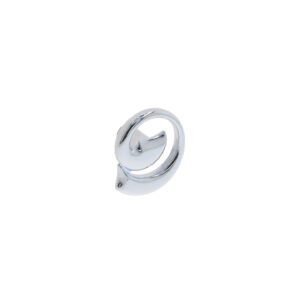 Bouton pour meubles en zamac Diamètre 31mm x 21 chrome poli – Gris / argent, Zamak