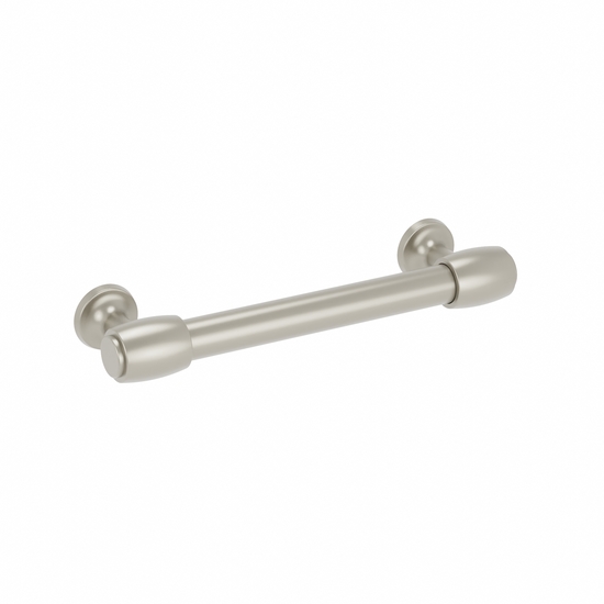 Poignée pour meubles en zamac Entraxe 128mm nickel galvanisé - Gris / argent, Zamak