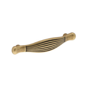 Poignée pour meubles en zamac Entraxe 96mm Florence antique – Marron, Zamak