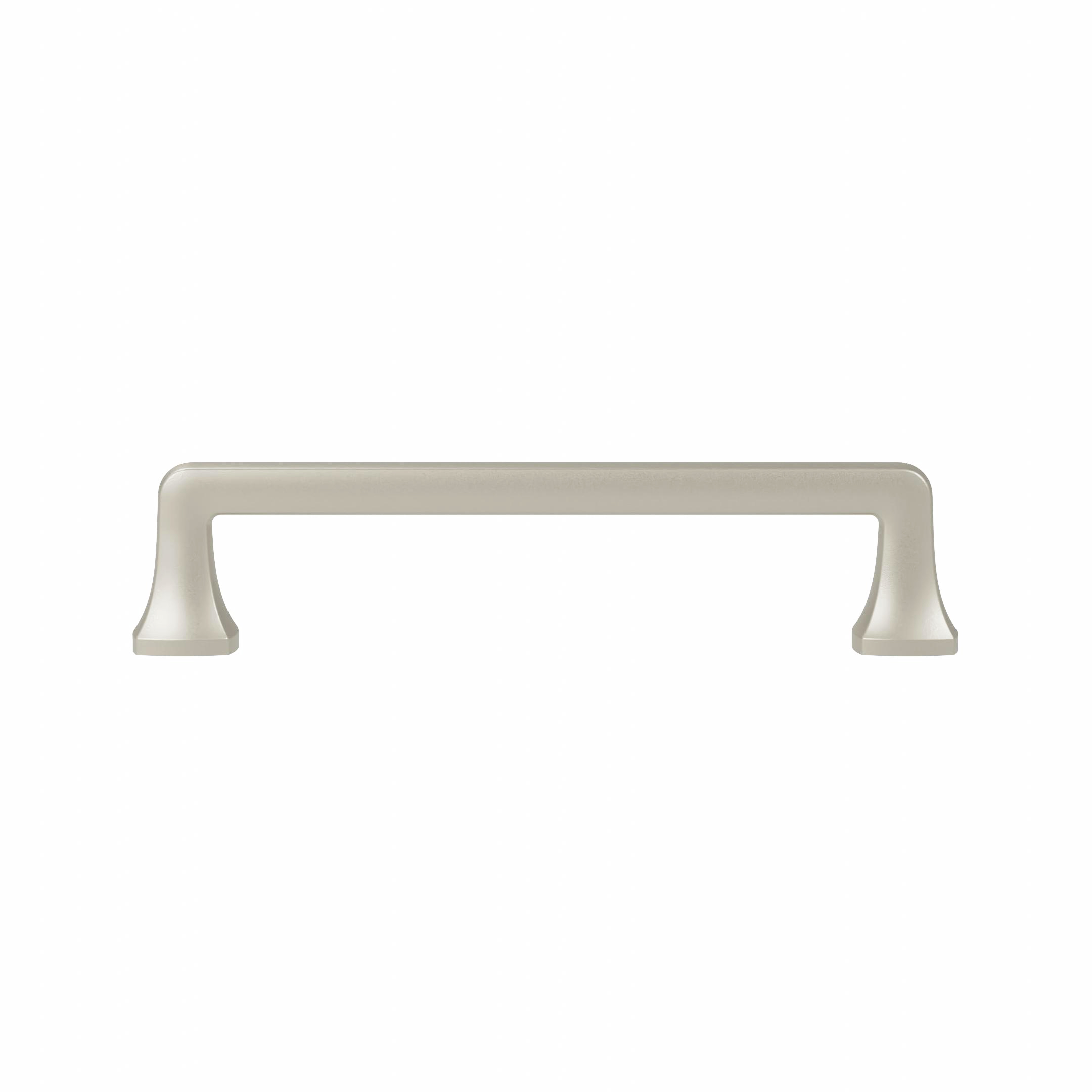 Poignée pour meubles en zamac Entraxe 128mm finition nickel galvanisé - Gris / argent, Zamak – Image 3