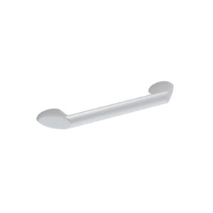 Poignée pour meubles en zamac Entraxe 96mm Aluminium mat verni – Gris / argent, Zamak