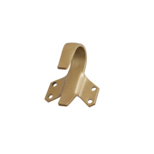 Crochet plat Aluminium Or – Jaune / doré