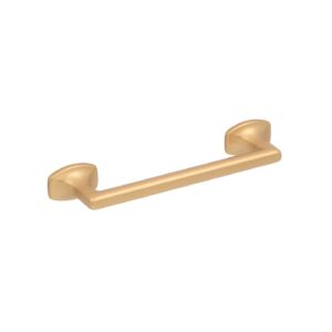 Poignée pour meubles en zamac Entraxe 96mm Alucover laiton – Jaune / doré, Zamak