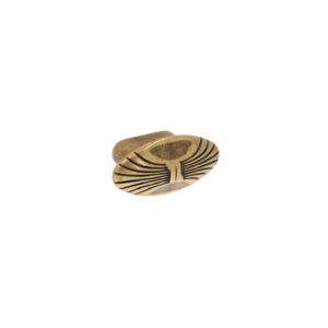 Bouton pour meubles en zamac Diamètre 44mm x 25 Florence antique – Marron, Zamak