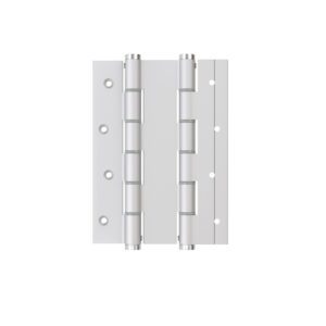 Charnière va et vient à ressort, 180X40 mm, en aluminium anodisée argent, pour porte de 40 mm. – Gris / argent