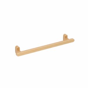 Poignée pour meubles en zamac Entraxe 160mm Alucover laiton – Jaune / doré, Zamak