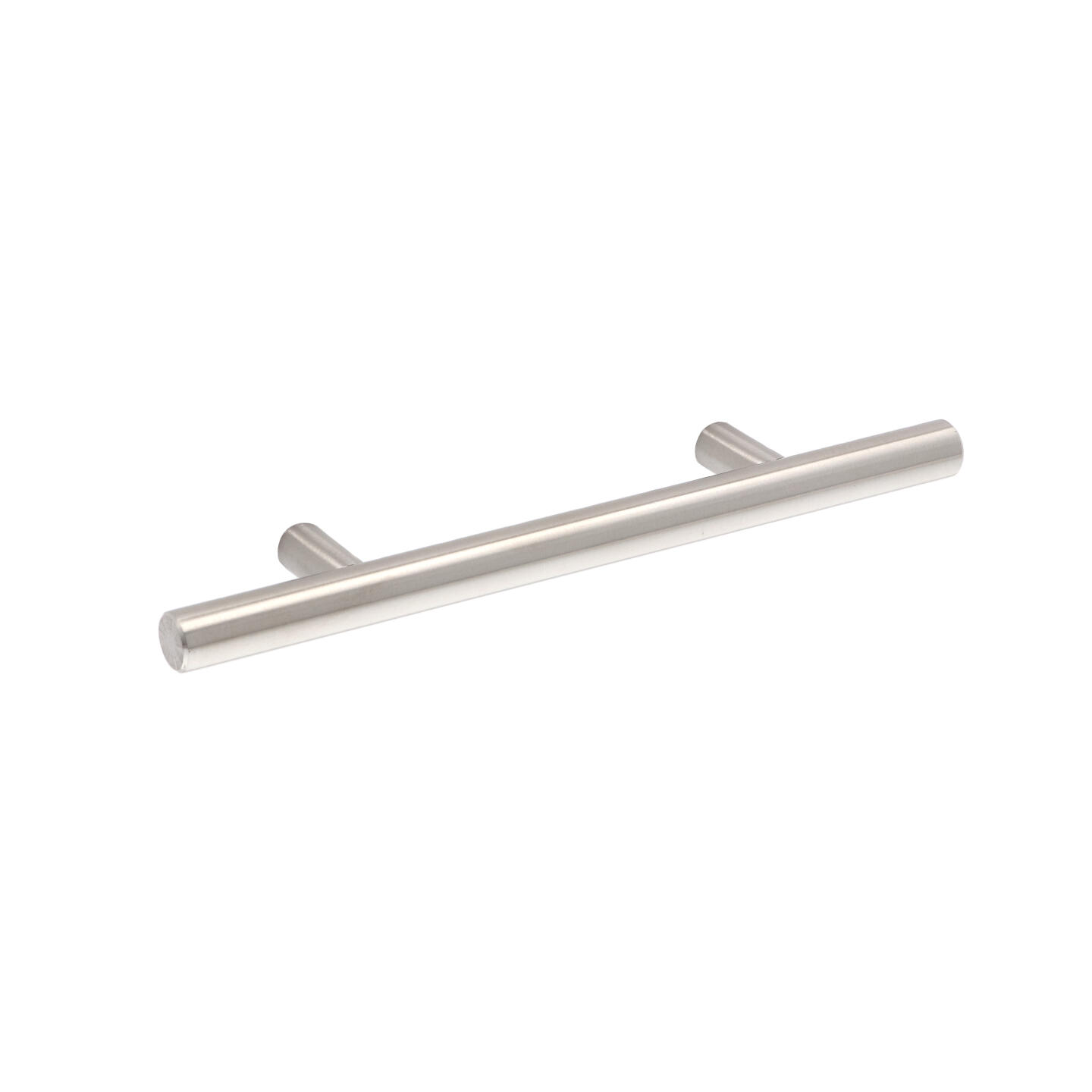 Poignée pour meubles en Acier inox Entraxe 96mm finition en acier inox satiné - Gris / argent, Acier inoxydable