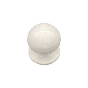 Bouton tirant de porte fixe Ø70 mm en aluminium BLANC RAL 9010 – breveté