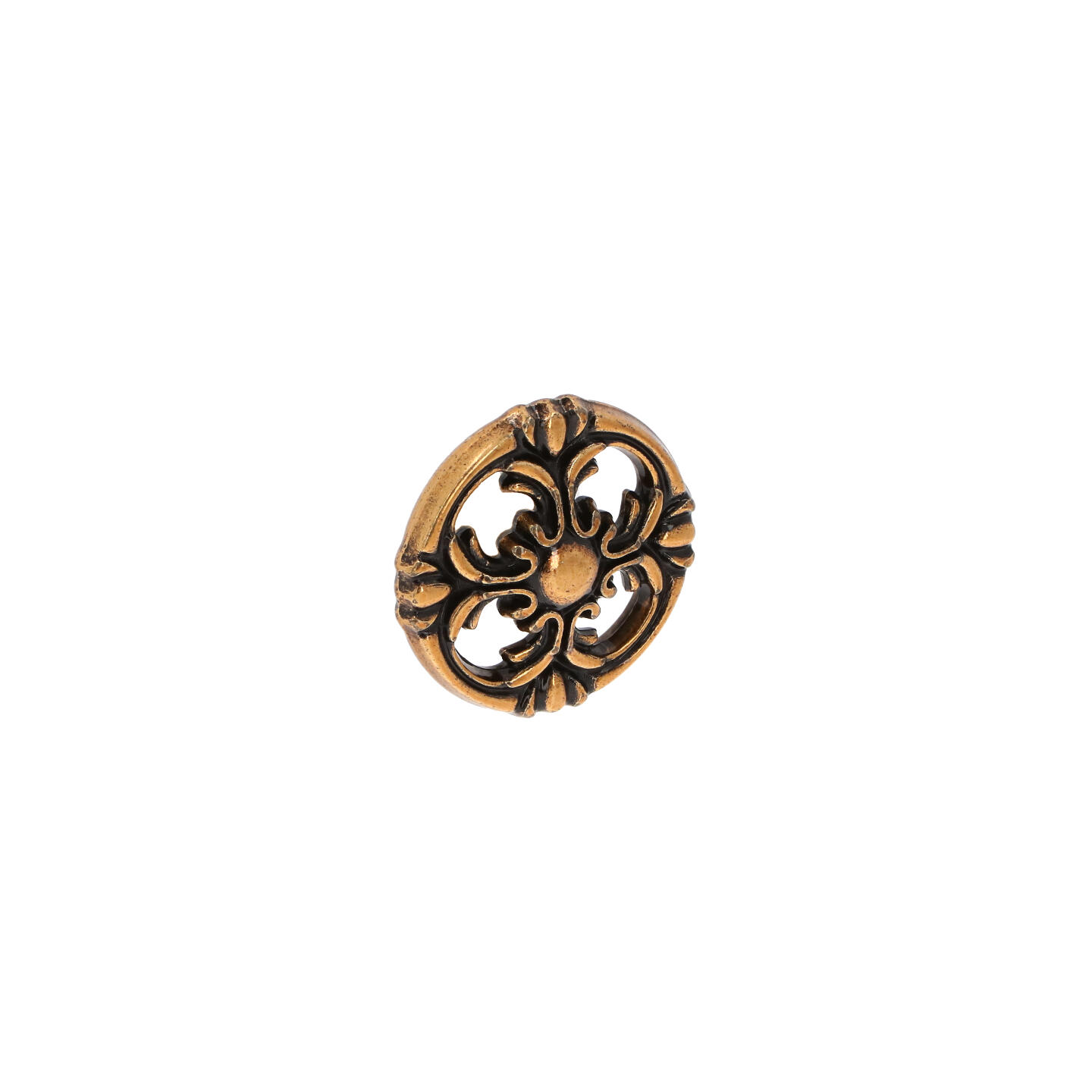 Bouton pour meubles en zamac Diamètre 36mm orvale - Orange / cuivré, Zamak