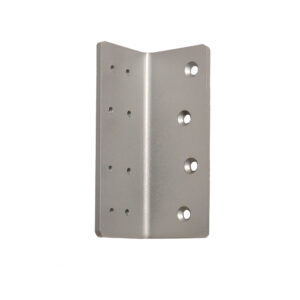 Cale support en acier pour crochet standard, pour porte coulissante, finition Argent – Gris / argent, Acier inoxydable