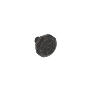 Bouton pour meubles en zamac Diamètre 32mm Fer noir vintage – Zamak