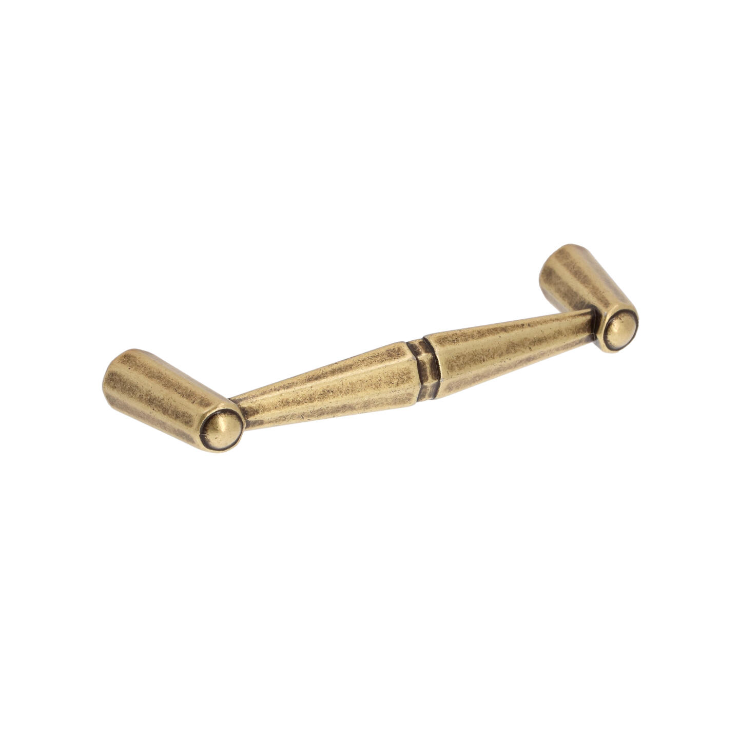 Poignée pour meubles en zamac Entraxe 96mm Florence antique - Marron, Zamak