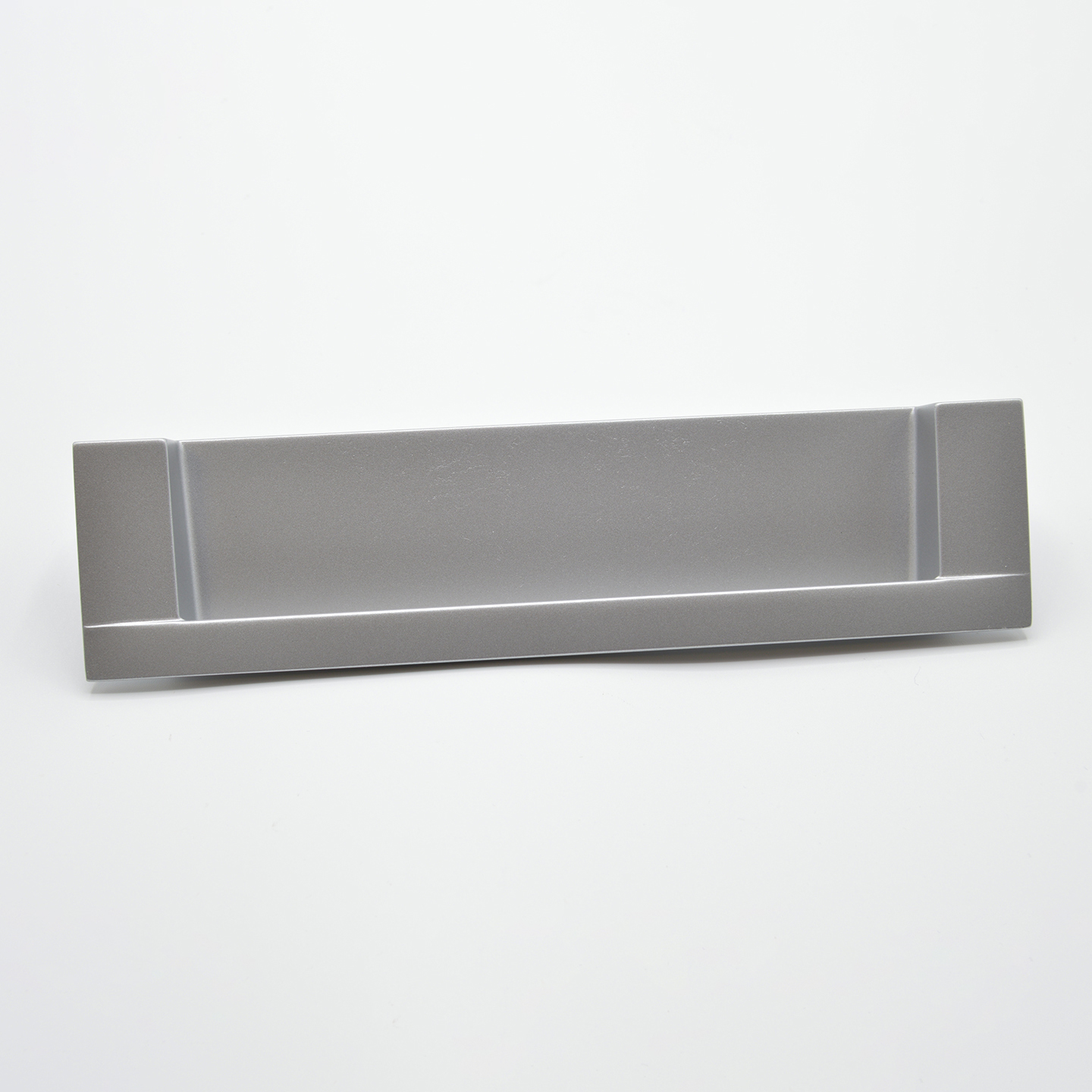 Poignée cuvette rectangulaire de meuble en zamac 180x45 mm ALUMINUM - Gris / argent, Zamak – Image 4