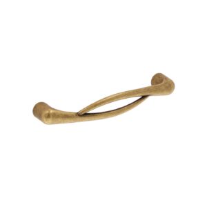 Poignée pour meubles en zamac Entraxe 96mm Florence antique – Marron, Zamak
